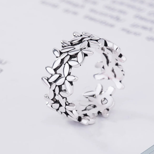 Wholesale Ring Copper Geometric Retro Hiphop Electroplating Jewelry Unisex