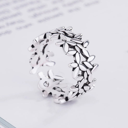 Wholesale Ring Copper Geometric Retro Hiphop Electroplating Jewelry Unisex