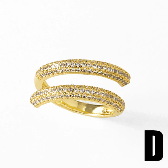 Wholesale Ring Copper Geometric Style Electroplating For Women