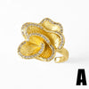 Wholesale Ring Copper Geometric Style Electroplating For Women