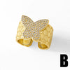 Wholesale Ring Copper Geometric Style Electroplating For Women
