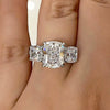 Wholesale Ring Copper Geometric Style Inlaid Zircon For Women