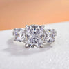 Wholesale Ring Copper Geometric Style Inlaid Zircon For Women