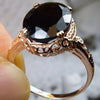 Wholesale Ring Copper Geometric Style Inlaid Zircon Women's