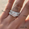 Wholesale Ring Copper Geometric Zirconia Light Luxury Style For Women