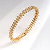 Wholesale Ring Copper Gold Plated Geometric Style