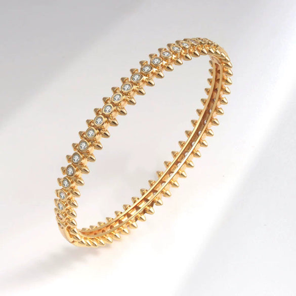 Wholesale Ring Copper Gold Plated Geometric Style