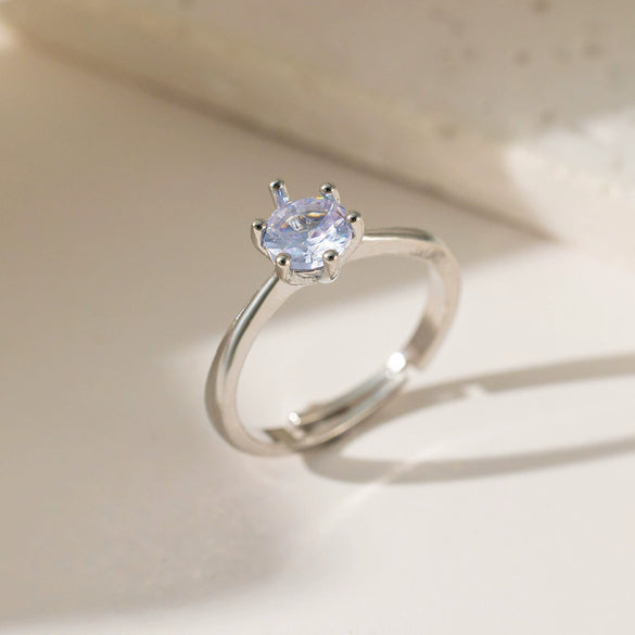 Wholesale Ring Copper Inlaid Rhinestone Geometric Bow Wave Animal Zodiac Butterfly Snake Style