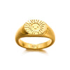 Wholesale Ring Copper 18K Goldplated Geometric Style Jewelry For Women