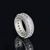 Wholesale Ring Copper Light Luxury Style With Animals Zodiac Pattern Tshaped Square Design