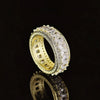 Wholesale Ring Copper Light Luxury Style With Animals Zodiac Pattern Tshaped Square Design