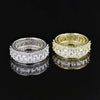 Wholesale Ring Copper Light Luxury Style With Animals Zodiac Pattern Tshaped Square Design