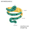 Wholesale Ring Copper Material Geometric Style Spirit Snake Shape Gold Plated