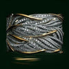 Wholesale Ring Copper Microinlaid Zircon Geometric Ins Style