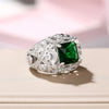 Wholesale Ring Copper Niche Design Geometric Zircon Women's