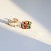 Wholesale Ring Copper Real Gold Plated Geometric Fashion Light Luxury Unisex