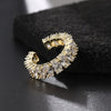 Wholesale Ring Copper Real Gold Plated Geometric Fashion Light Luxury Unisex