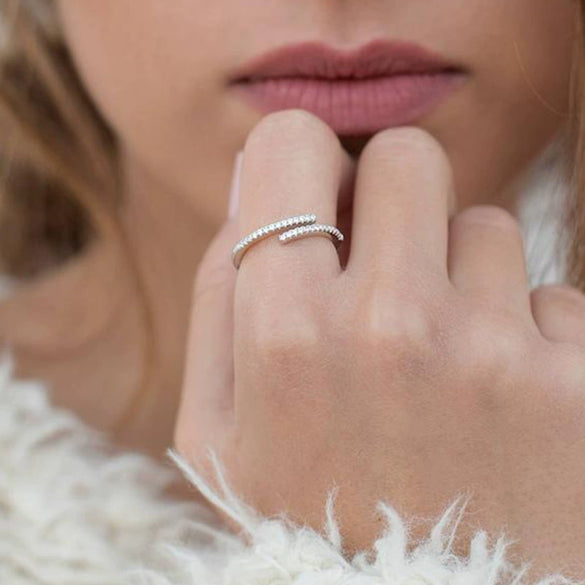 Wholesale Ring Copper Retro Geometric Style Electroplated