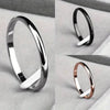 Wholesale Ring Copper Simple Geometric Ushape Electroplated