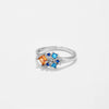 Wholesale Ring Copper Ushape Geometric Fashion Electroplated Platinum 18K Gold For Women