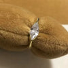 Wholesale Ring Copper Zircon Geometric Horse Eye Shape Unisex Light Luxury Style