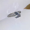 Wholesale Ring Copper Zircon Geometric Women's Jewelry