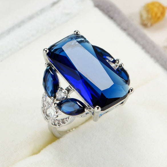 Wholesale Ring Jewelry Copper Geometric Electroplating For Women