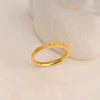 Wholesale Ring Metal Geometric Animal Zodiac 18K Gold Plated Jewelry