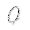 Wholesale Ring S925 Silver Hollow Heart Retro Distressed Design For Women