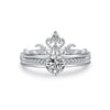 Wholesale Ring S925 Sterling Silver Crown Style Microinlay Women