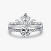 Wholesale Ring S925 Sterling Silver Crown Style Microinlay Women