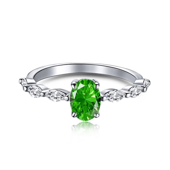 Wholesale Ring S925 Sterling Silver Geometric British Retro Light Luxury Electroplated