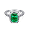 Wholesale Ring S925 Sterling Silver Geometric British Retro Light Luxury Electroplated