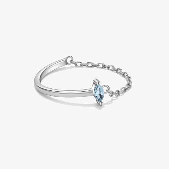 Wholesale Ring S925 Sterling Silver Geometric Electroplated Fashionable Simple Allmatch