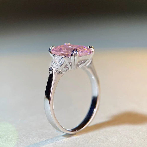 Wholesale Ring S925 Sterling Silver Geometric Fashion Electroplated For Women