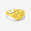Wholesale Ring S925 Sterling Silver Geometric Style Electroplated