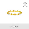 Wholesale Ring S925 Sterling Silver Geometric Style Electroplated
