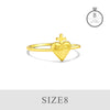 Wholesale Ring S925 Sterling Silver Geometric Style Electroplated