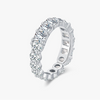Wholesale Ring S925 Sterling Silver Geometric Style Set With Diamonds For Girls