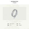 Wholesale Ring S925 Sterling Silver Hollow Heart Electroplated Light Luxury Style