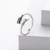 Wholesale Ring S925 Sterling Silver Retro Geometric Electroplating Unisex And Women's