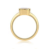 Wholesale Ring 925 Silver Geometric Moissanite Inlay Style For Women