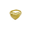 Wholesale Ring Stainless Steel Electroplated Heart Shape Love Style