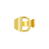 Wholesale Ring Stainless Steel English Letter Retro Ins Style Electroplated