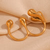 Wholesale Ring Stainless Steel Geometric Creative Electroplated For Women