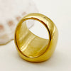 Wholesale Ring Stainless Steel Geometric Electroplated Light Luxury Fashionable Unisex