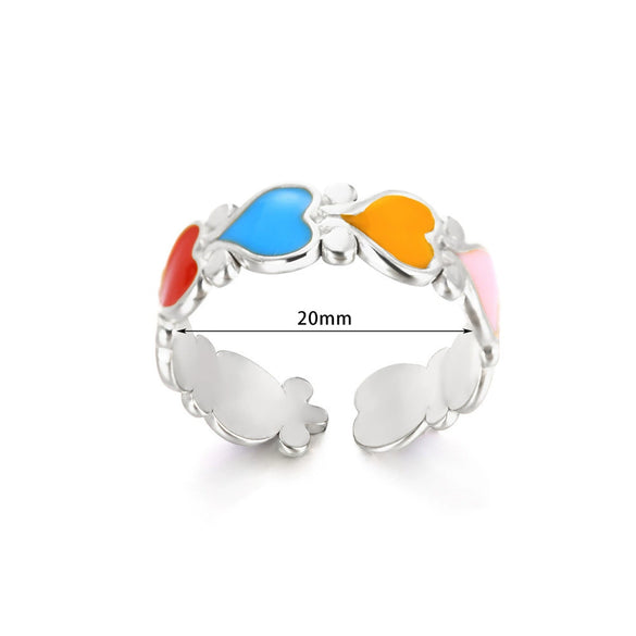 Wholesale Ring Stainless Steel Geometric Electroplated