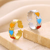 Wholesale Ring Stainless Steel Geometric Electroplated