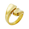 Wholesale Ring Stainless Steel Geometric Electroplating Design