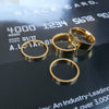 Wholesale Ring Stainless Steel Geometric Fashion Unisex